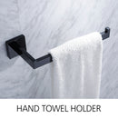 Mally 4-Piece Bathroom Hardware Towel Bar Set