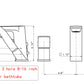 Roniry Roman Tub Filler Widespread Faucet with Handshower in Matte Black